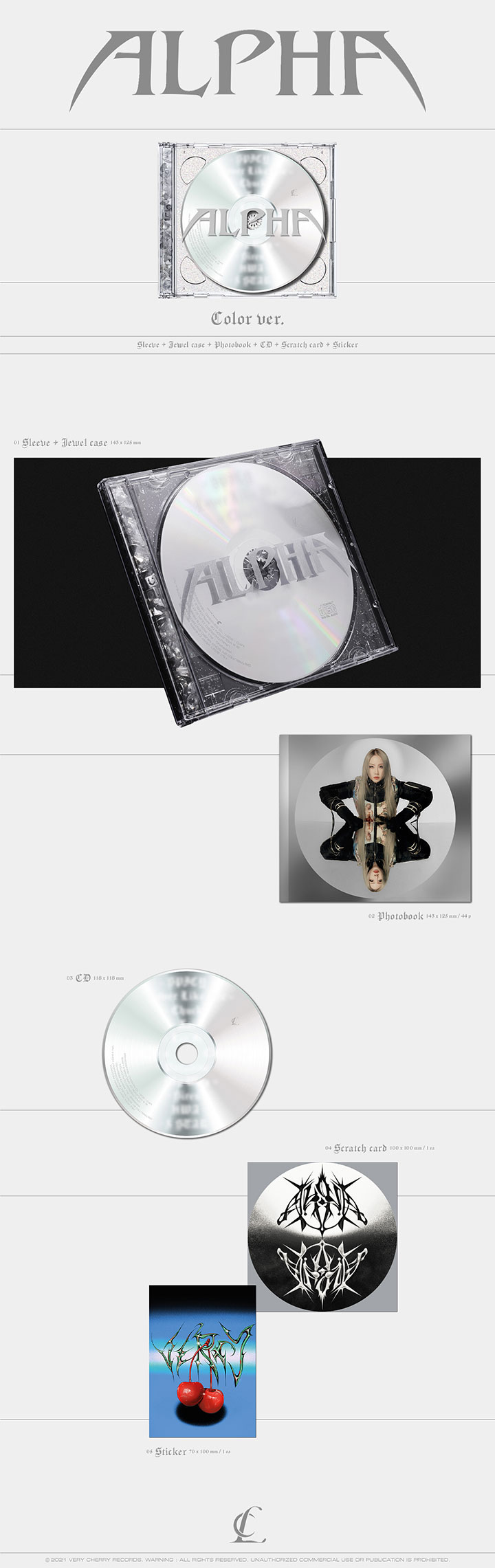 【10/22発売】【予約】【メール便 発送】CL ファースト フルアルバム 【ALPHA】【COLOR ver】【韓国版】シーエル イチェリン ラッパー 2NE1 YG 韓国音楽チャート反映 【送料無料】