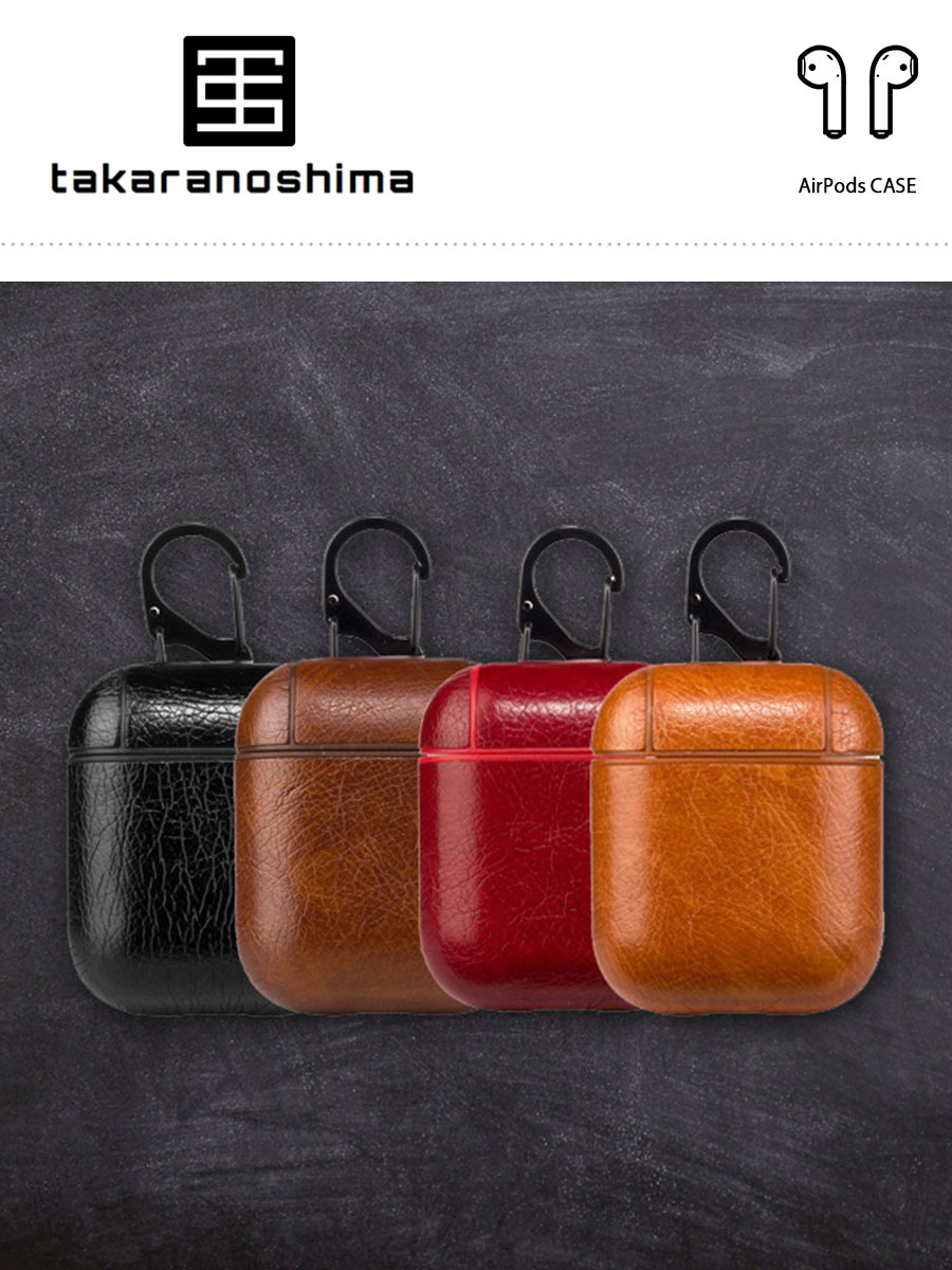 AirPods Simple Leather Case エアーポッズ シンプル レザー ケース エアーポッズ ...