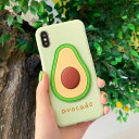 iPhone design case Avocado Case iPhone ケース アボカド ケース パステル ミント グーリン 可愛い ユニーク 立体的 韓国 ファッション ブランド デザイン スマートフォン スマホケース スマホカバー アイフォンケース