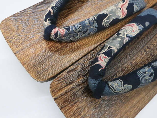 【中古】【着物】 和装小物 男物 男 下駄 未使用品 約26cm r7w04-1575【リサイクル】宝の山