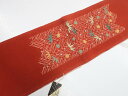 【中古】【着物】和装小物 半衿 刺繍 笹文 未仕様品 r7w04-1629【リサイクル】宝の山