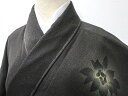 ビッグセール最大半額!【中古】リサイクル着物 紬 単衣 二部式 花文 未使用品 身丈約51.5cm 裄丈約61cm sok7z06-5【リサイクル】宝の山