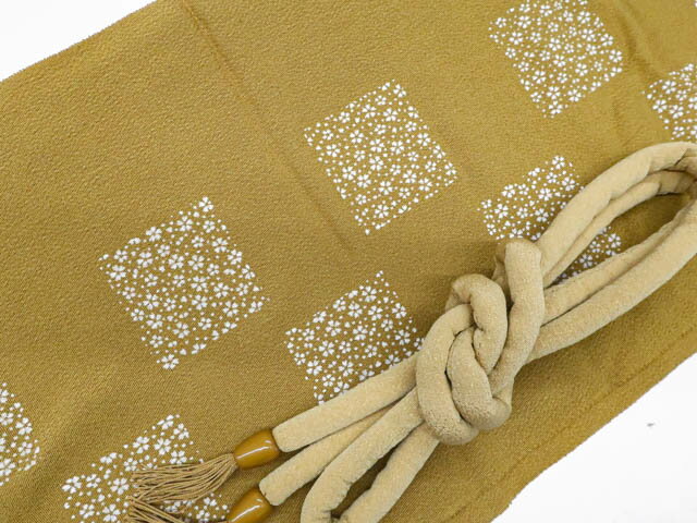 お買い物マラソンセール最大30%OFF【中古】リサイクル着物 和装小物 帯締め帯揚げセット 丸ぐけ 撚房 帯締 帯揚 kyo7w07-680【リサイクル】宝の山