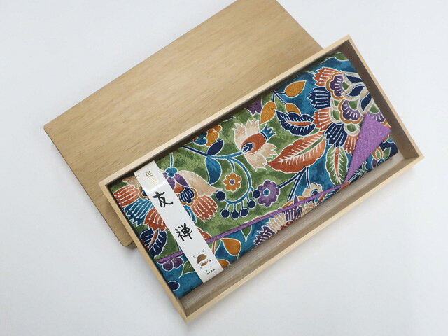 【中古】和装小物 和雑貨 札入れ 民芸友禅 未使用品 美品 kyo7w11-1741【リサイクル】宝の山
