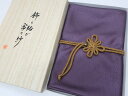 【中古】【着物】 和装小物 ちりめん 帛紗 袱紗 ふくさ 綸子 さや柄 飾り結び 箱入り kyo7w05-326【リサイクル】宝の山