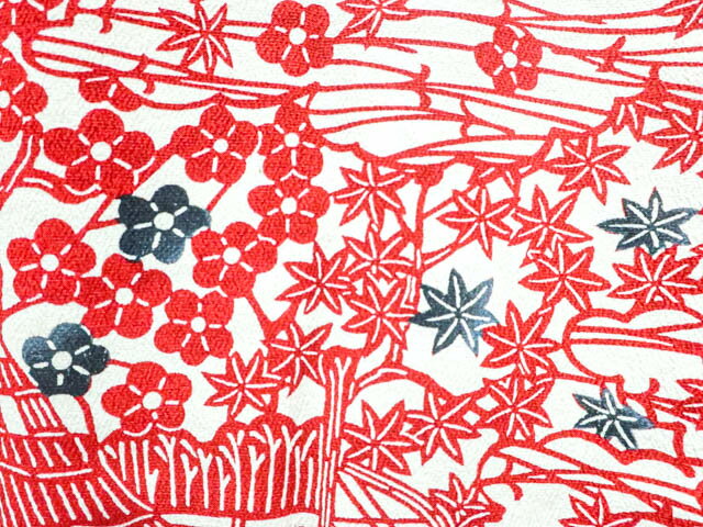 【中古】【着物】 セミアンティーク 羽織 古典風景文 羽織紐付き 身丈約84.5cm 裄丈約65cm kyo7z05-484【リサイクル】宝の山