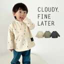 CLOUDY, FINE LATER コート柄トレーナー [ ベビー 赤ちゃん キッズ こども 子供 服 男の子 女の子 80 90 100 110 120 1...