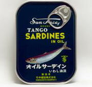 サンフェース印 丹後いわし油漬け 105g (固形量65g) オイルサーディン 竹中缶詰 日本国産(賞味期限:2026.12.05)