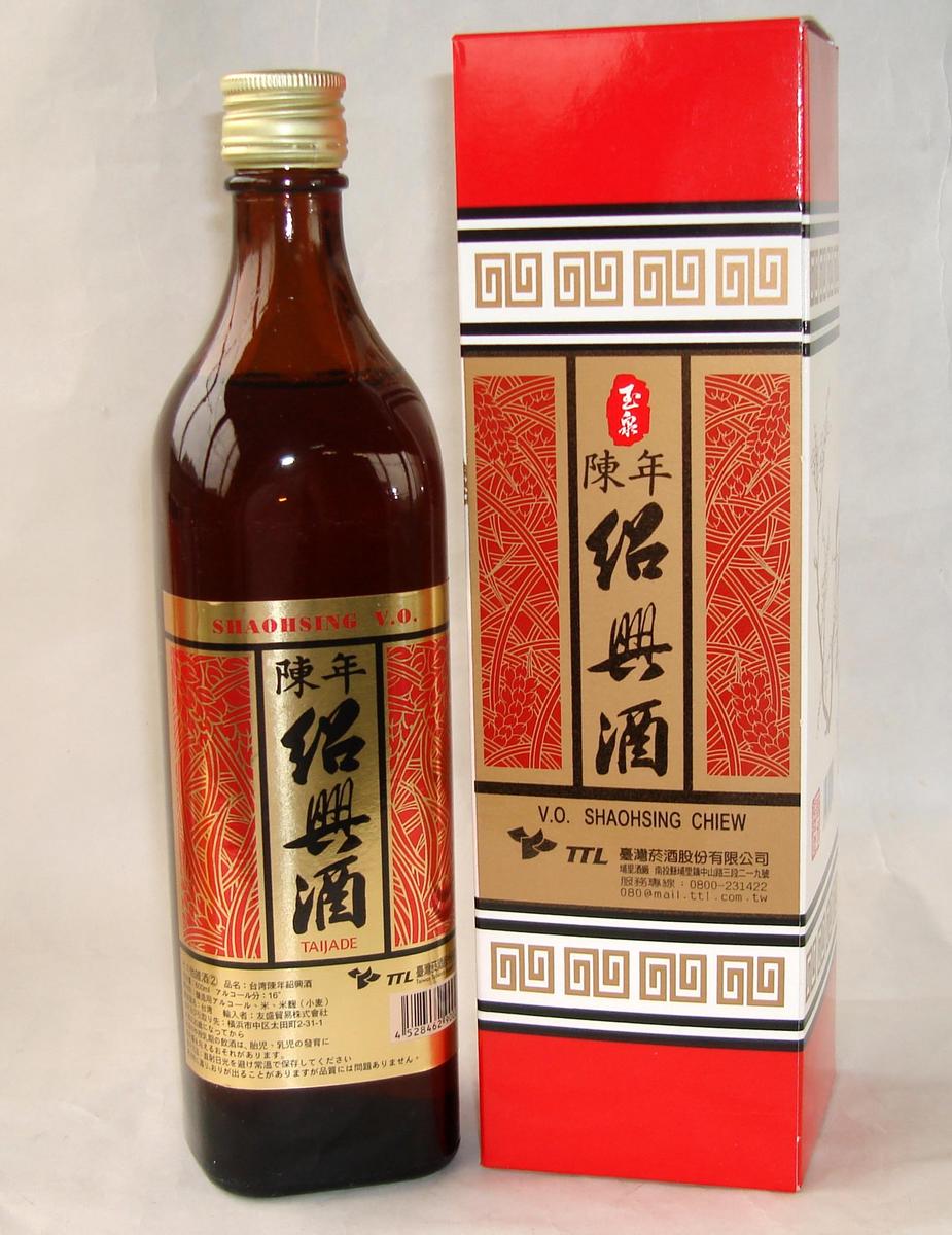 台湾陳年紹興酒8年600ml/瓶台湾紹興酒