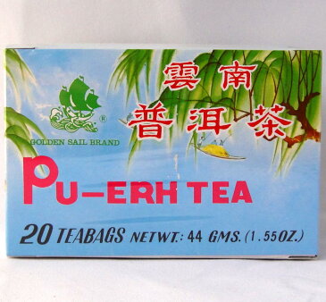 プーアル茶 ティーバッグ2.2g×20／箱・中国茶葉ティーバック