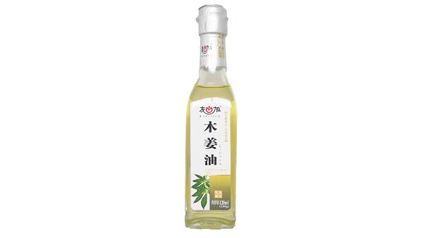 三明物産 木姜油 (ムージャンユ) 中国産 120ml（賞味期限：2025.06.01）