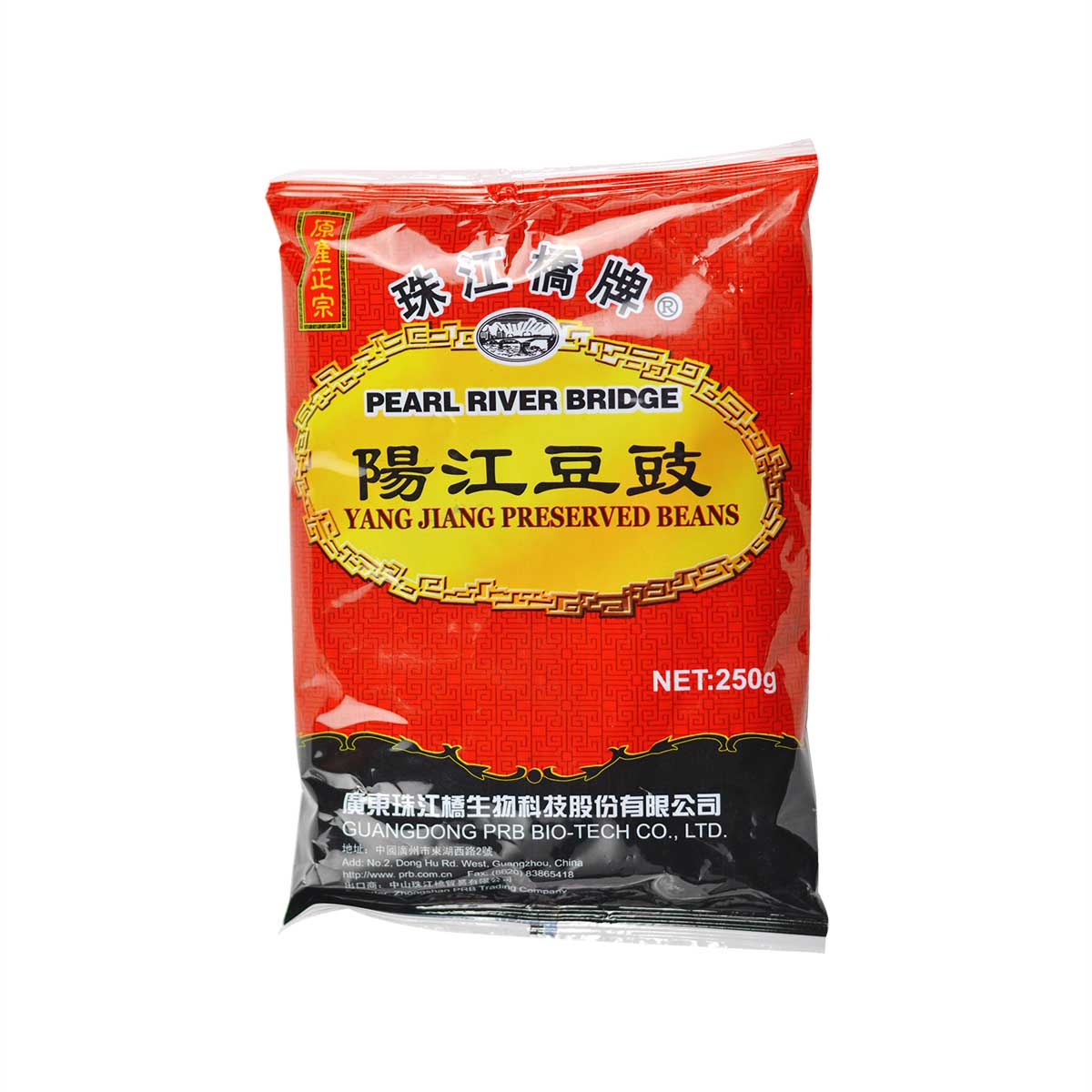 珠江橋牌 トウチ 陽江豆鼓 250g 中国