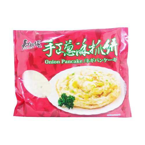 【冷凍便】葱パイ 馬師傅手工葱抓餅 約100gx5枚 台湾産　葱油餅 （賞味期限：2027.01.01）