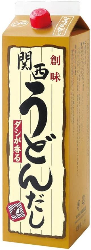 創味食品 関西うどんだし 1.8L 日本製国産（賞味期限：2024.09.04） 1