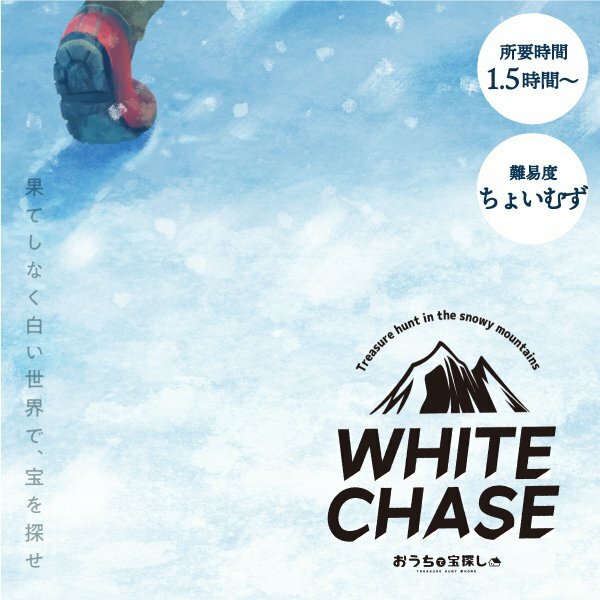 WHITE CHASE -果てしなく白い世界で、宝を探せ-（工作ギミックがすごい）謎解き キット ゲーム 宝探しshop