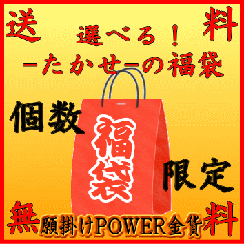 【残り2セット限り】【送料無料♪】-たかせ-の超おトク☆『選べる・願掛けPOWER金貨福袋』
