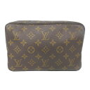 【LOUIS VUITTON】ルイ・ヴィトン 化粧ポーチ トゥルース トワレット 23 メイク コスメ M47524 中古ランクB レディース お洒落【全国送料...