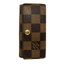 【LOUIS VUITTON】ルイ・ヴィトン　4連キーケース　ダミエライン　ミュルティクレ4　N62 ...