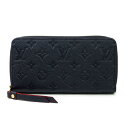 【LOUIS VUITTON】【M62121】ルイ・ヴィトン ジッピーウォレット モノグラム・アンプラント 中古ランクA お洒落【動画あり】【全国送料無料】【中...