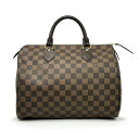 【LOUIS VUITTON】ルイ・ヴィトン ハンドバッグ ボストンバッグ ダミエライン スピーディ30 N41531 中古ランクA お洒落【動画あり】【全国送...