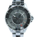CHANEL J12 H3099 GMT AUTOMATIC シャネル 機械式 自動巻 腕時計 グレーセラミック 中古SA chanel j12 gmt 【全国送料無料】【中古】