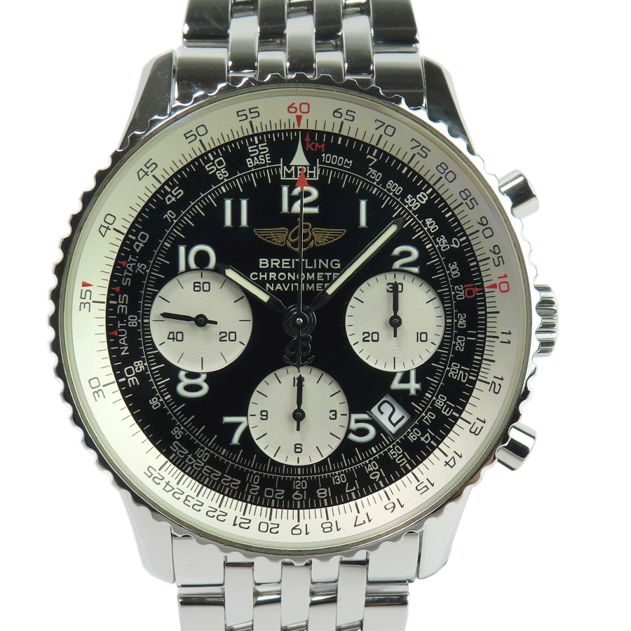 樂天商城 - Breitling　A23322　NAVI TIMER　ブライトリング　ナビタイマー　自動巻　機械式 　1年内部保証　【全国送料無料】 【中古】