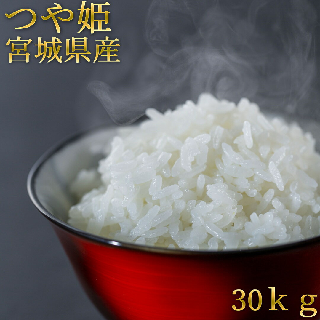 【20%OFF 送料無料】令和3年産 宮城県産 つや姫 30kg | 訳あり精米日1...