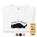 Tシャツ メンズ レディース 半袖 おもしろ tシャツ かわいい 男女兼用 猫tシャツ 猫グッズ 猫柄 ねこ柄 シャツ 猫好き ねこ 猫 ペアルック 気が向いた...