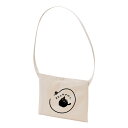 【 50%OFFクーポン★半額 商品あり】 まるの中が好き 猫レギュラー キャンバス サコッシュ 猫柄 ねこ柄 キャンバス サコッシュ 猫好き かわいい おもし...