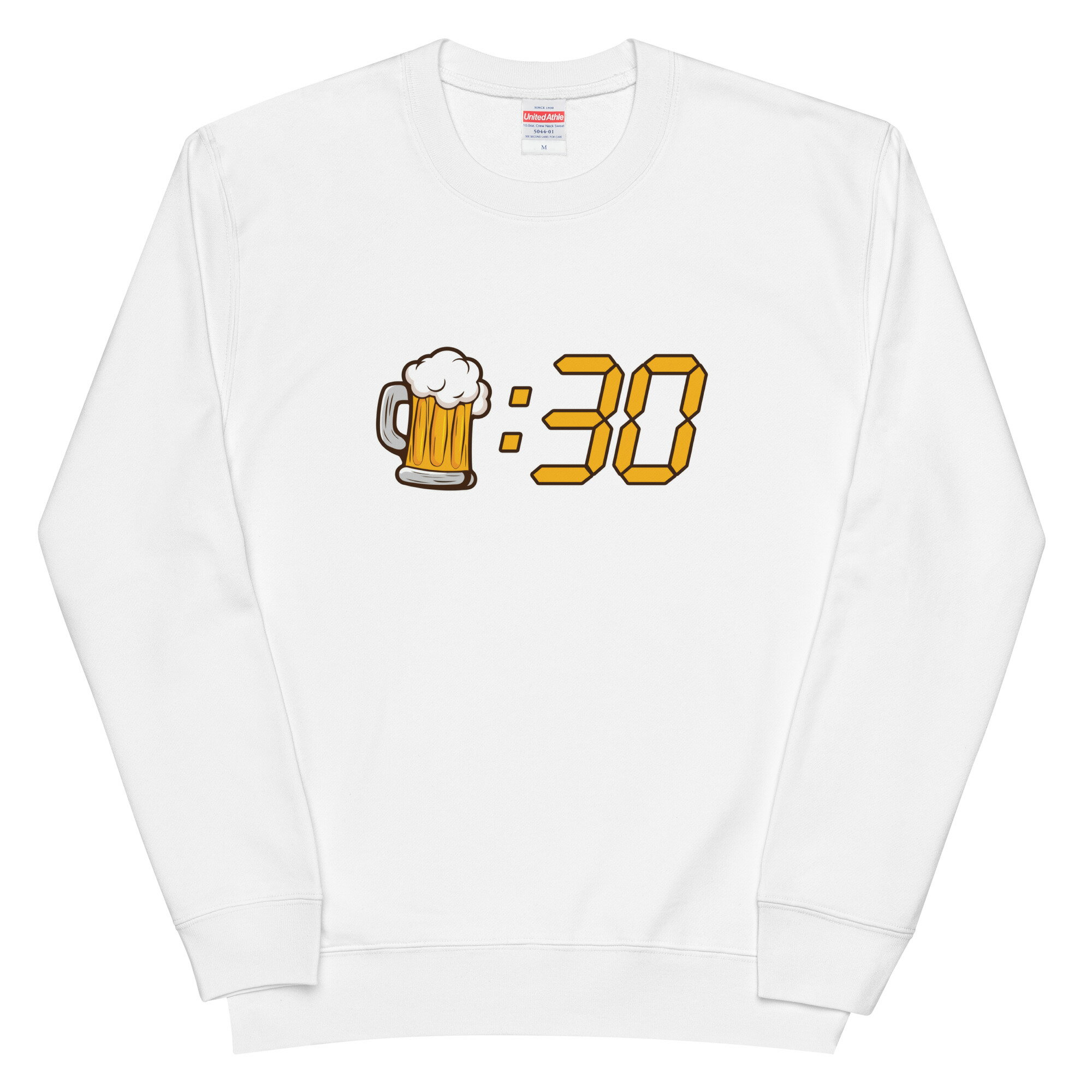 「ビール：30」居酒屋・飲み会で話題の面白 トレーナー ビールトレーナー 日本酒・ビール・焼酎・ウイ..