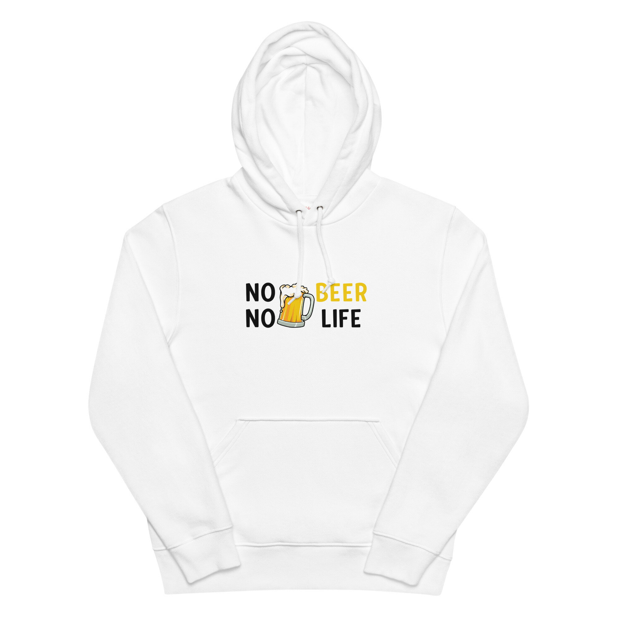 「 NO BEER NO LIFE 」居酒屋・飲み会で話題の面白 パーカー ビールスウェット 日本酒・ビール・焼酎・..