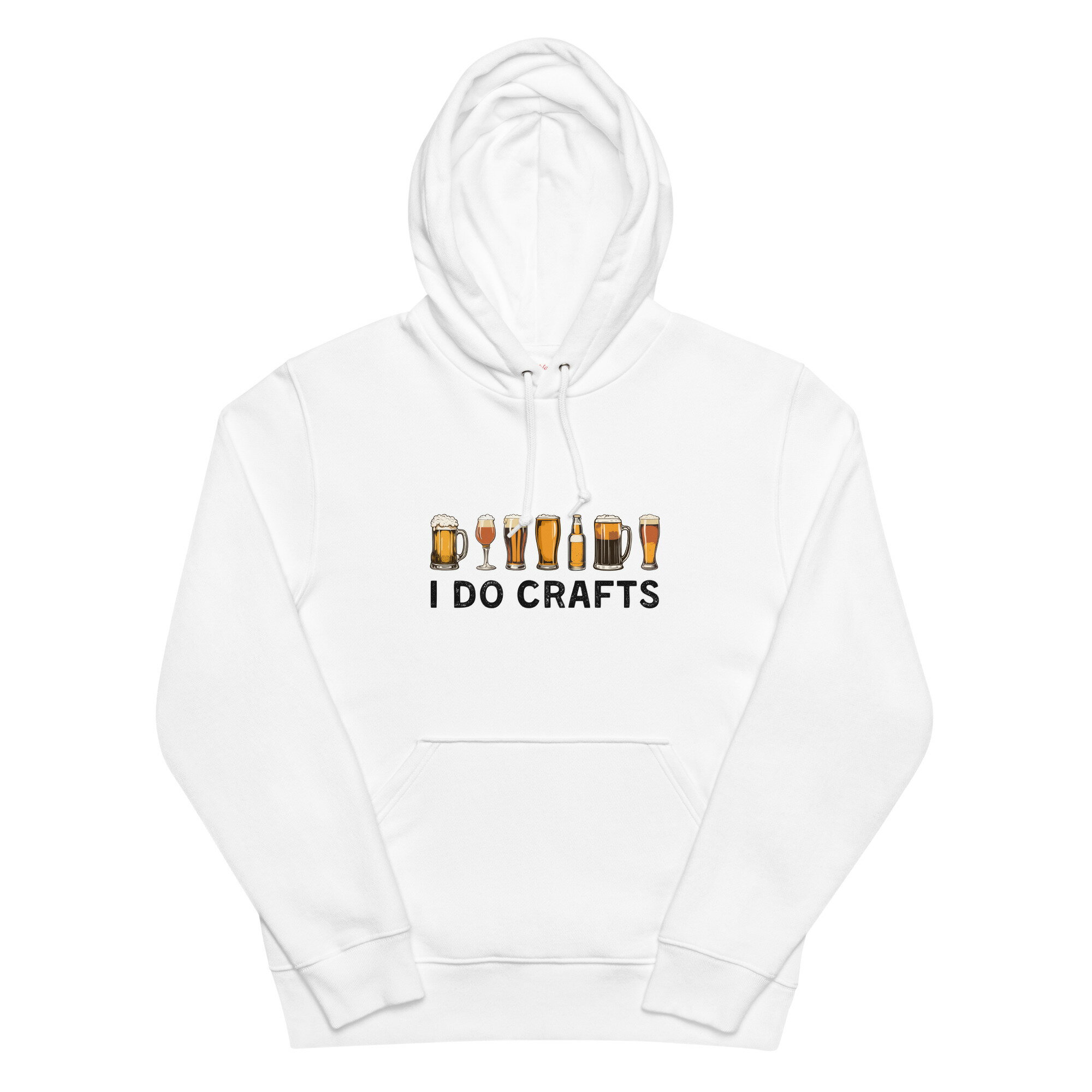 「 I DO CRAFTS 」居酒屋・飲み会で話題の面白 パーカー ビールスウェット 日本酒・ビール・焼酎・ウイ..