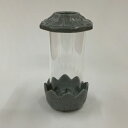 【お墓用品】光明燈(大)石目ガラス風防付のお墓用ろうそく立です。