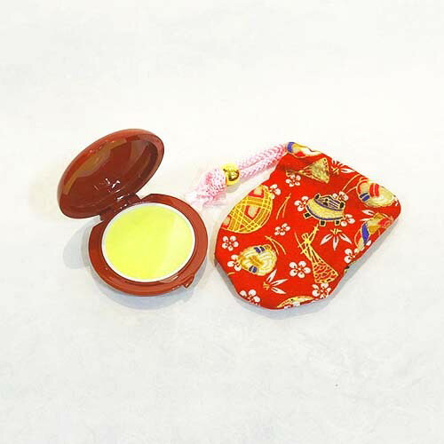 長川仁三郎商店 お香 和香古今（わのかここん） 天女の香り 秋草（金／赤）セット桜さくら 新しいタイプの練り香、携帯用の蒔絵付コンパクトと巾着付！ takatei-10000487 仏具のタカテイ サンプル画像2