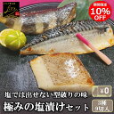 \クーポン利用で10%OFF!/ 【送料無料】極みの塩漬けお試し食べ比べセット 3種x3切 計9切入り さば サバ 鯖 ほっけ ホッケ カレイ 塩焼き 詰め合わ...