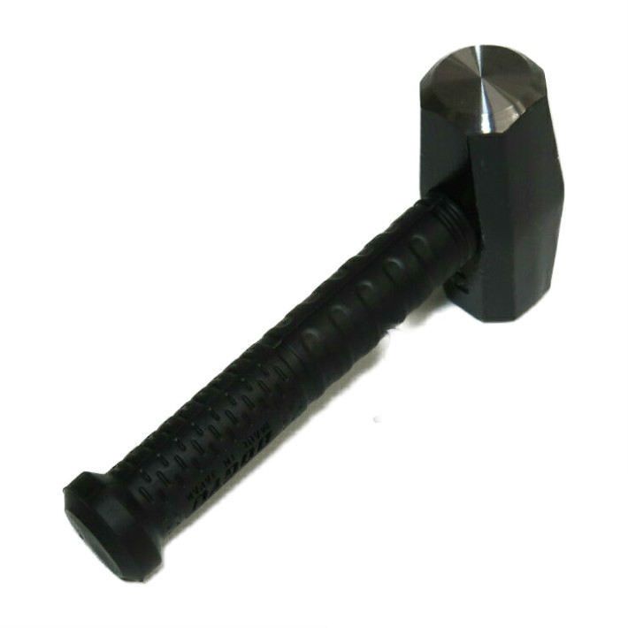 土牛 パイプ柄 石頭鎚ショート 1.3kg 02993【セットウ ハンマー アンカー タガネ ピン DOGYU 井本刃物】