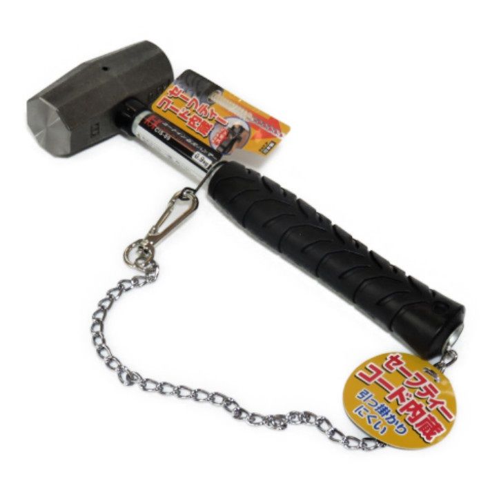 OH工業 コードイン 石刃ハンマー 0.9kg CIS-09【石頭ハンマー セットウ 足場 安全ロープ付き】