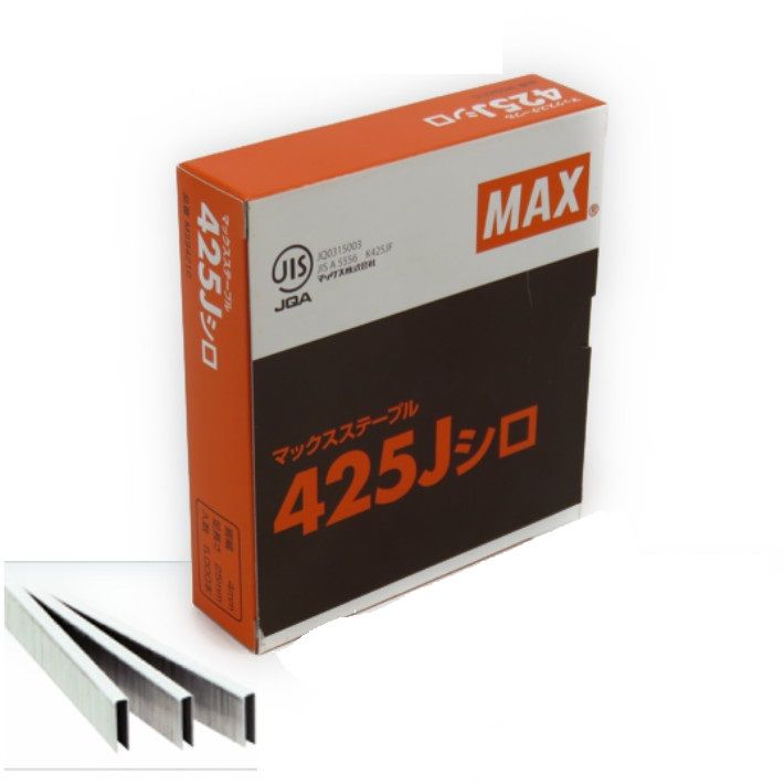 MAX ステープル 425Jシロ 5000本入 MS94210【マックス】