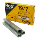 海王 ロブステープル 19/7 スウェーデンタッカー用 肩幅10mm 足長7mm 2500本入【ステープル マックス：TA-7M-L マキタ：RT7M 断熱材 シート】