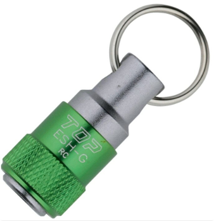 Rakuten - トップ 携帯用 ソケットホルダー ESH-G　リング付き グリーン 六角軸6.35mm用