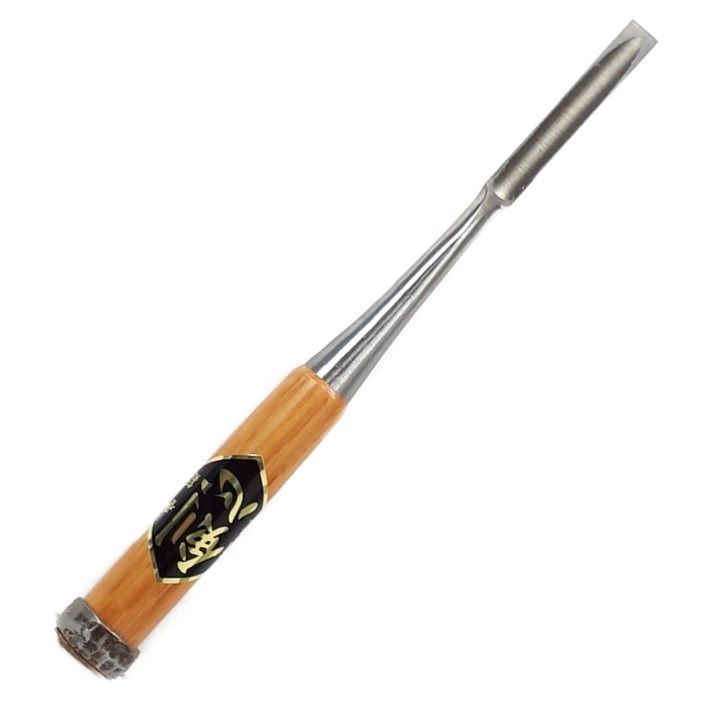 Rakuten - 剣心 追入鑿（奴）三分 9mm 磨き仕上 赤樫柄【3分 9mm 越後 与板 のみ】