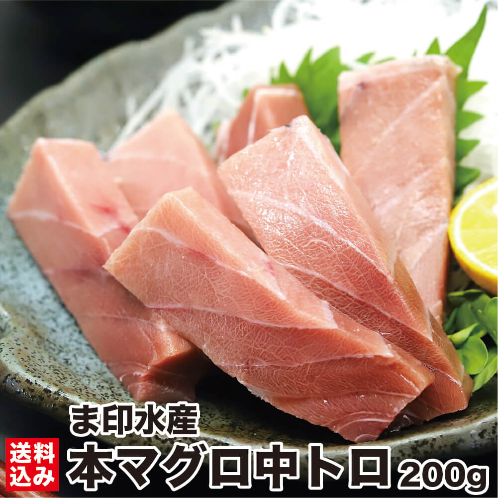 ギフト 本マグロ 中トロ 200g前後 (1柵入 2~3人前) マグロ問屋直送 鮮度抜群 超低温 冷凍 鮪 本鮪 お刺身 高級 海鮮 刺し身 グルメ お取り寄せ 贈答 お祝い ギフト お中元 敬老の日 お歳暮 正月 北海道 函館市 ま印水産