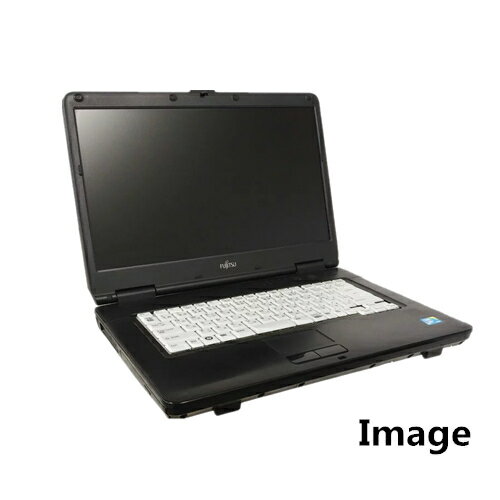 ポイント10倍 中古ノートパソコン【Windows 7 Pro 32bit】富士通 LIFEBOOK A550 Core i3 M380 2.53G/メモリ4GB/HDD 500GB/DVD-ROM/無線有/15インチワイド 1