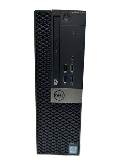 店長おすすめ 中古パソコン 中古デスクトップパソコン 希少OS搭載 Windows 7 Pro 32bit DELL OptiPlex 3040 Core i5 6500 3.2GHz/メモリ4G/HDD500GB/DVD-ROM/送料無料/WPS Office付属/ワード・エクセル・パワーポイント付属