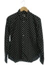 【BLACK COMME des GARCONS】【トップス】ブラックコムデギャルソン『ドット柄長袖シャツ sizeS』メンズ 1週間保証【中古】b03f/h12AB