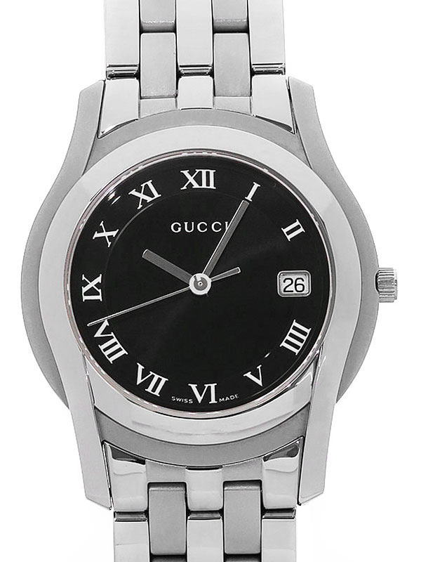 【GUCCI】【電池交換済】グッチ『Gクラス 5500M』YA055302 メンズ クォーツ 1週間 ...