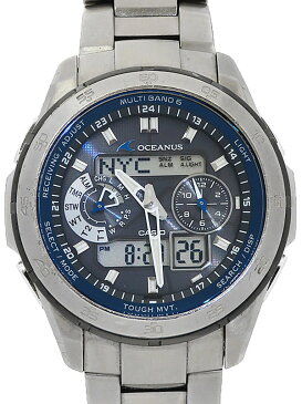 【CASIO】【OCEANUS】カシオ『オシアナス』OCW-T400TD-1A メンズ ソーラー電波クォーツ 1週間保証【中古】b02w/h07BC