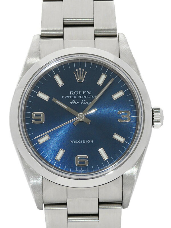 【ROLEX】ロレックス『エアキング』14000 A番’99年頃製 メンズ 自動巻き 12ヶ月保証【中古】b03w/h12A