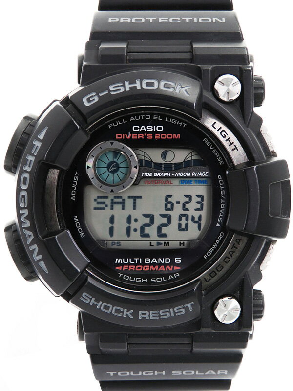 【CASIO】【G-SHOCK】カシオ『Gショック フロッグマン』GWF-1000-1JF メンズ ソーラー電波クォーツ  1週間保証【中古】(1430004650014): メンズ腕時計 | 高山質店 公式オンラインショップ