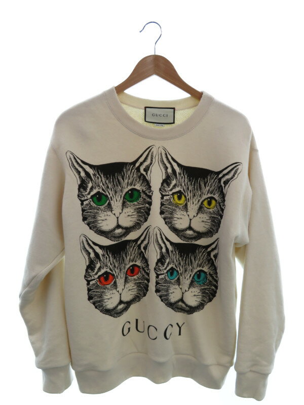 【GUCCI】【トップス】【ミスティックキャット】【プリント